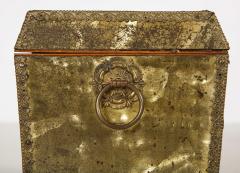 Regency Brass Veneered Letter Box - 1895246