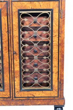 Regency Burr Elm And Ebony Credenza - 4396671