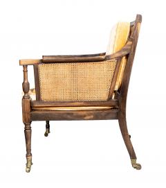 Regency Calamander And Caned Bergere - 4458847