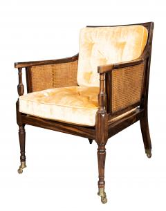 Regency Calamander And Caned Bergere - 4458897