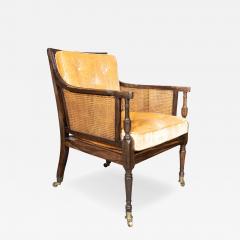 Regency Calamander And Caned Bergere - 4459048
