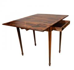 Regency Calamander Pembroke Table - 4141852