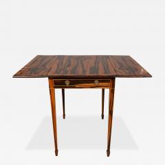 Regency Calamander Pembroke Table - 4189139