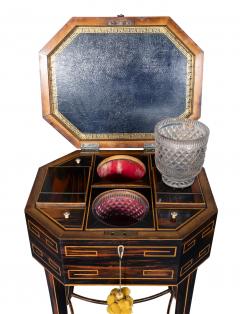 Regency Calamander Tea Caddy Table Or Teapoy - 4474416