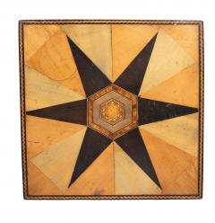 Regency Colonial Ebony And Parquetry Table - 4524379