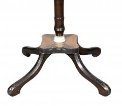 Regency Colonial Ebony And Parquetry Table - 4524389