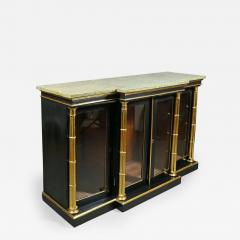 Regency Ebonized And Giltwood Credenza - 2541306