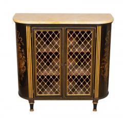 Regency Ebonized and Giltwood Credenza - 4134195