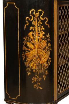 Regency Ebonized and Giltwood Credenza - 4134210