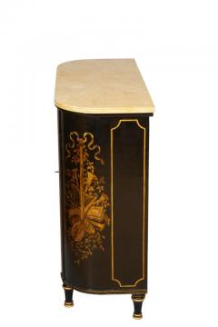 Regency Ebonized and Giltwood Credenza - 4134258