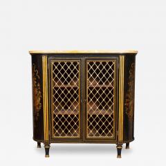 Regency Ebonized and Giltwood Credenza - 4134653