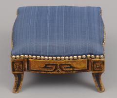 Regency English Antique Gilded Footstool - 811020