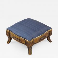 Regency English Antique Gilded Footstool - 843777