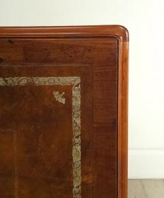 Regency English Leather Top Writing Table England circa 1830 - 4150968