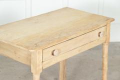 Regency English Stripped Pine Faux Bamboo Writing Table - 3158547