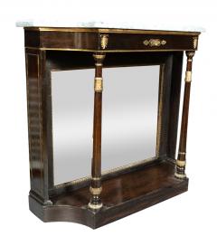 Regency Faux Rosewood Console Table - 3996319