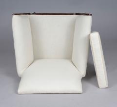 Regency Faux Rosewood Lyre Form Armchair - 4413927