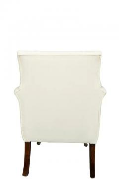 Regency Faux Rosewood Upholstered Armchair - 4144085