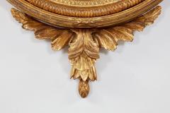 Regency Giltwood Convex Eagle Mirror - 2926403