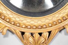 Regency Giltwood Convex Girandole Mirror - 4474236