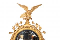 Regency Giltwood Convex Girandole Mirror - 4474257