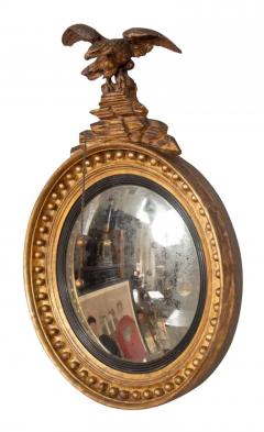 Regency Giltwood Convex Mirror - 4137425