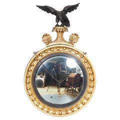 Regency Giltwood Convex Mirror - 4383688