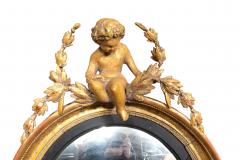 Regency Giltwood Convex Mirror - 4382695