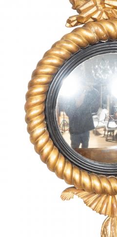 Regency Giltwood Convex Mirror - 4524494
