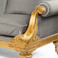 Regency Giltwood Three seater Sofa - 756449