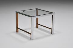 Regency Glass Top Side Table 1950s - 2133173