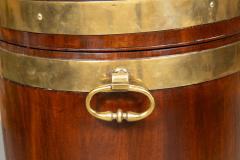 Regency Mahogany And Brass Bound Wine Cooler - 4336584