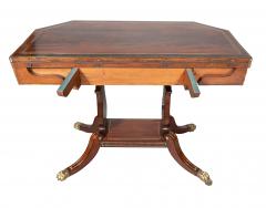 Regency Mahogany And Brass Inlaid Card Table - 4663159