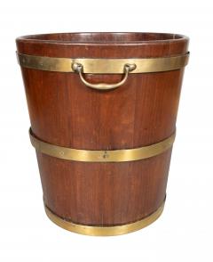 Regency Mahogany And Brass Peat Bucket - 4330306