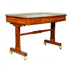 Regency Mahogany And Inlaid Writing Table - 3786803