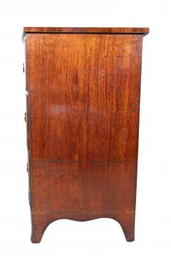 Regency Mahogany And Rosewood Banded Chest Of Drawers - 4359175