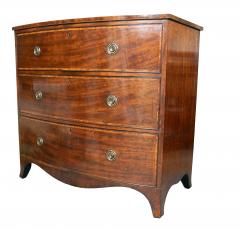 Regency Mahogany And Rosewood Banded Chest Of Drawers - 4359192