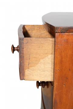 Regency Mahogany Bow Front Chest Of Drawers - 4555094