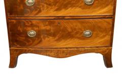 Regency Mahogany Bowfront Chest Of Drawers - 4149459