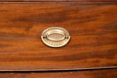 Regency Mahogany Bowfront Chest Of Drawers - 4507038