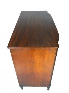 Regency Mahogany Bowfront Chest Of Drawers - 4643381