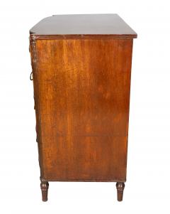 Regency Mahogany Bowfront Chest Of Drawers - 4643413