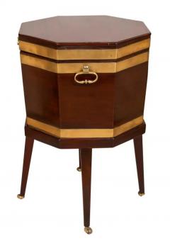 Regency Mahogany Brass Bound Cellarette - 4137701