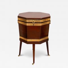 Regency Mahogany Brass Bound Cellarette - 4152223