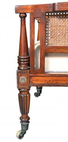 Regency Mahogany Caned Armchair - 4757778