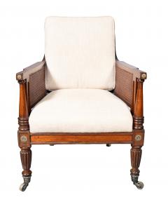 Regency Mahogany Caned Armchair - 4757796