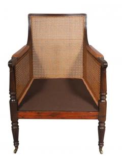 Regency Mahogany Caned Bergere - 4141780