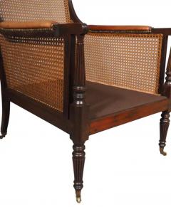Regency Mahogany Caned Bergere - 4141781
