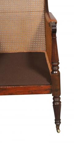 Regency Mahogany Caned Bergere - 4141785