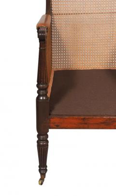 Regency Mahogany Caned Bergere - 4141786
